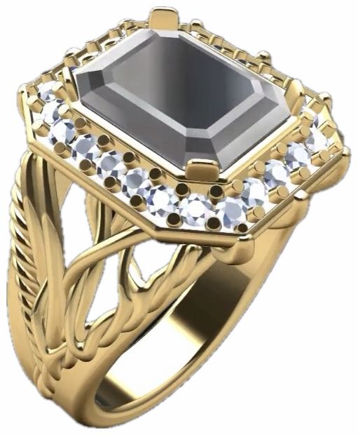 Garnet ring