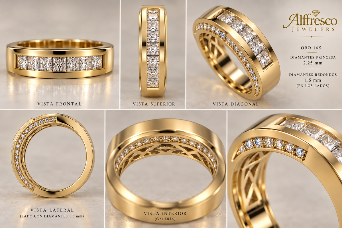 Men diamond ring