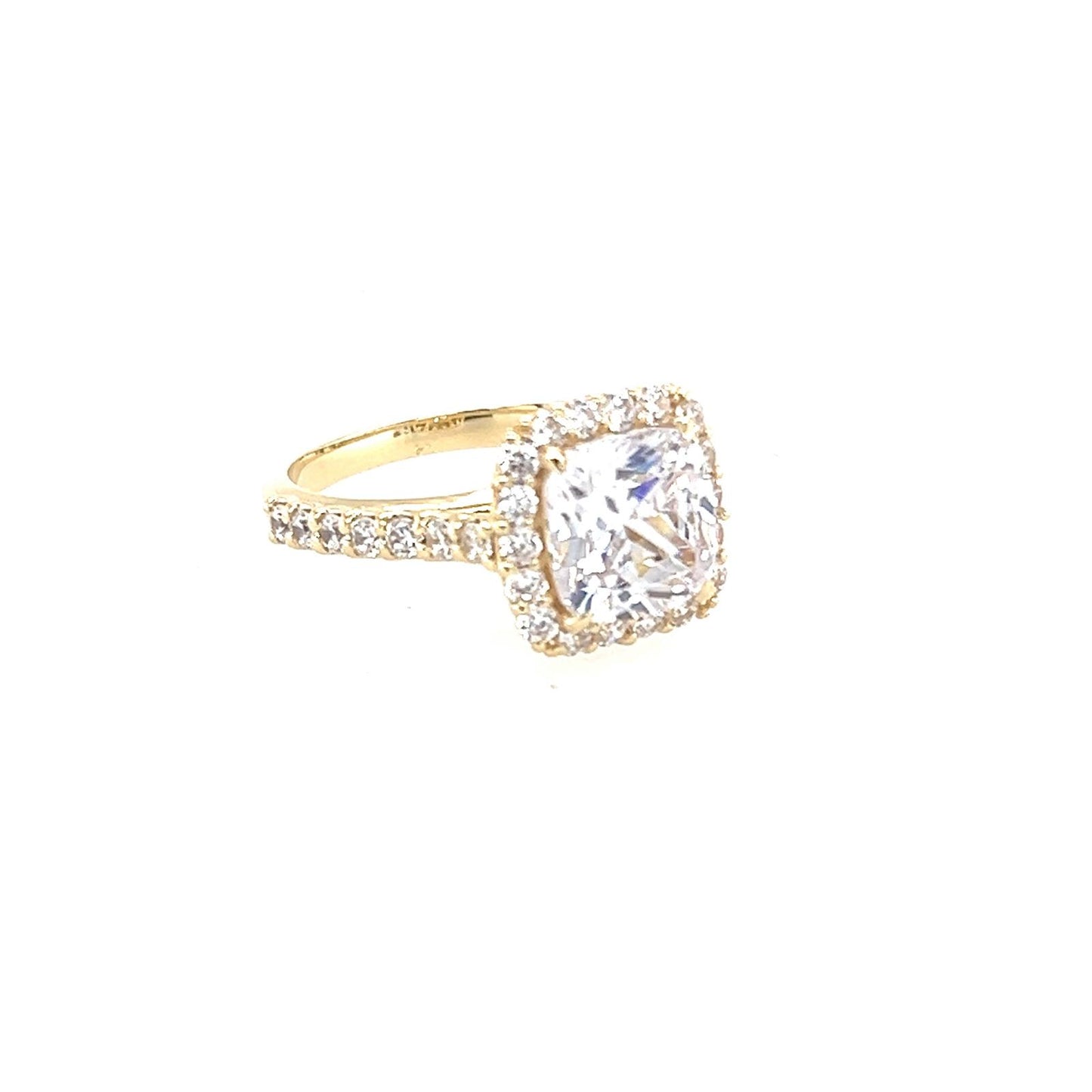 Women's Gold Diamond Ring