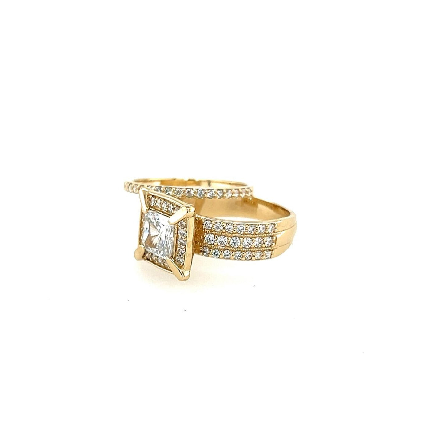 Women's Engagement Ring Set