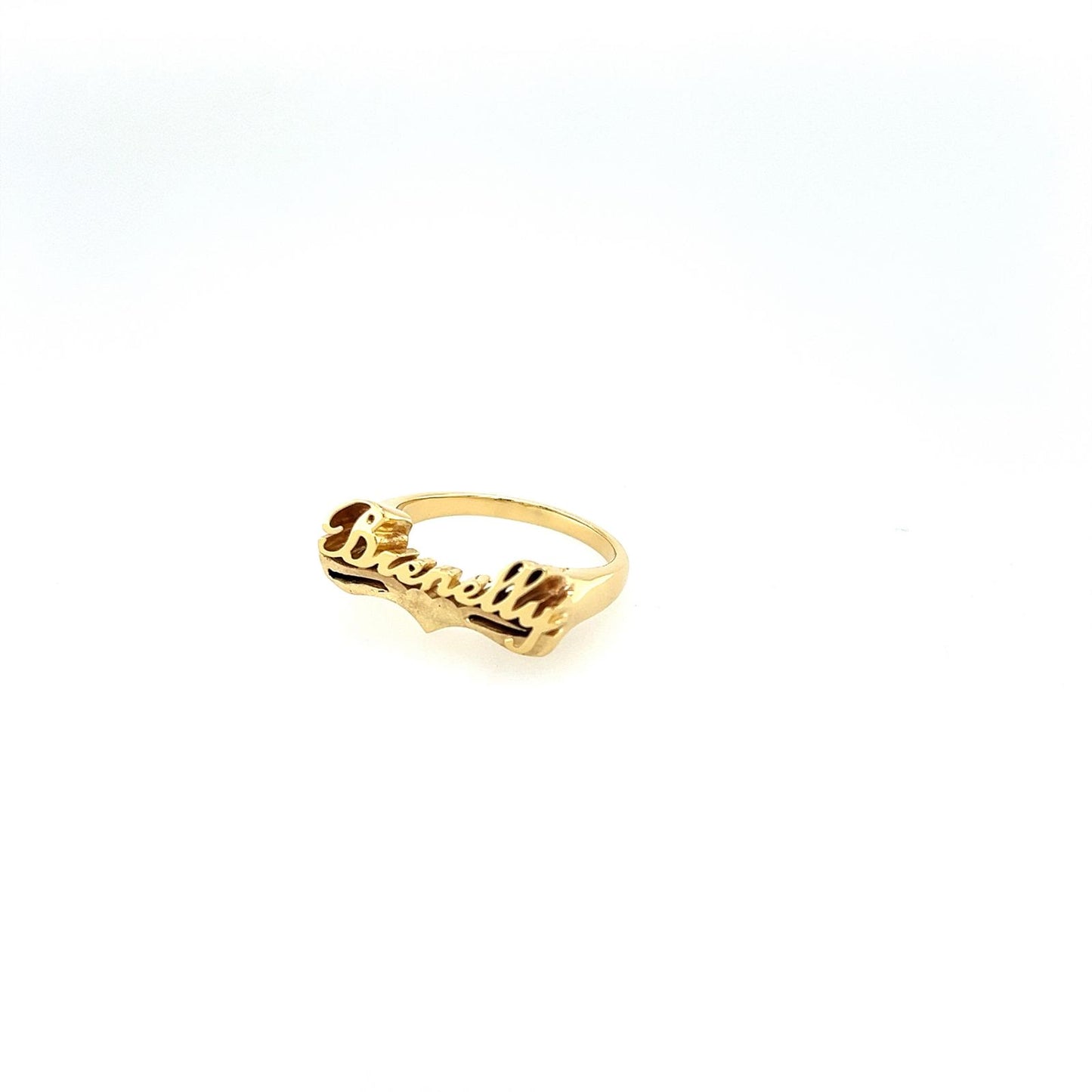 Women's Gold Personalized Ring