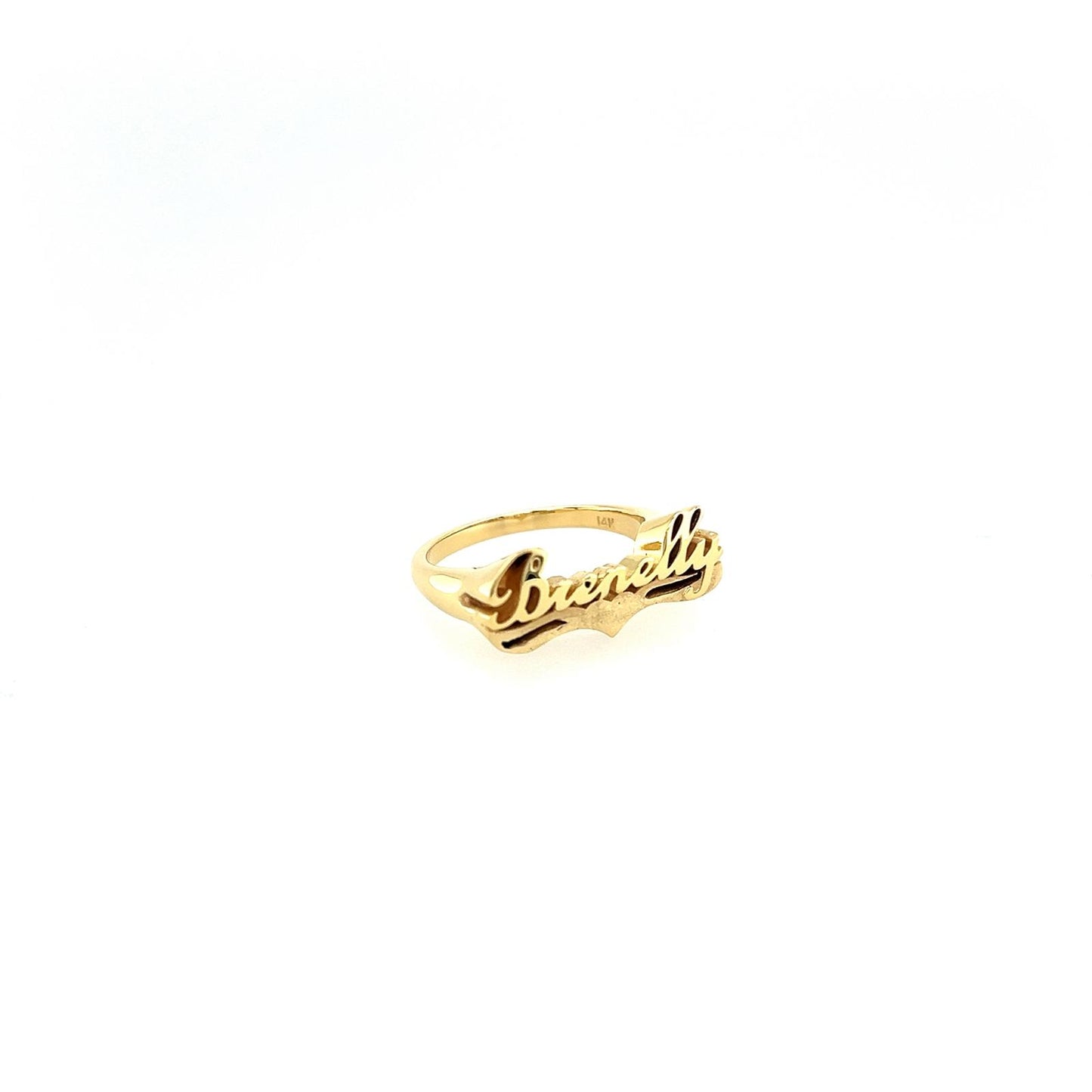 Women's Gold Personalized Ring