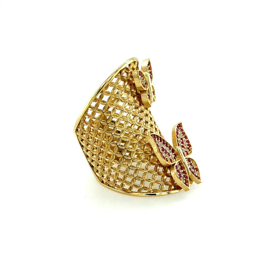 Butterfly rIng gold