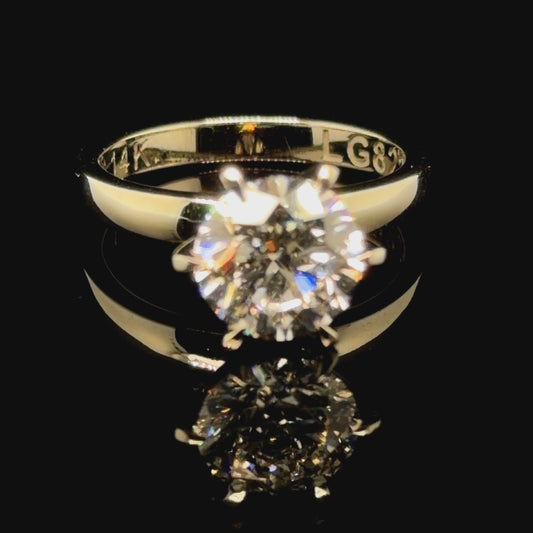 2ct diamond ring set